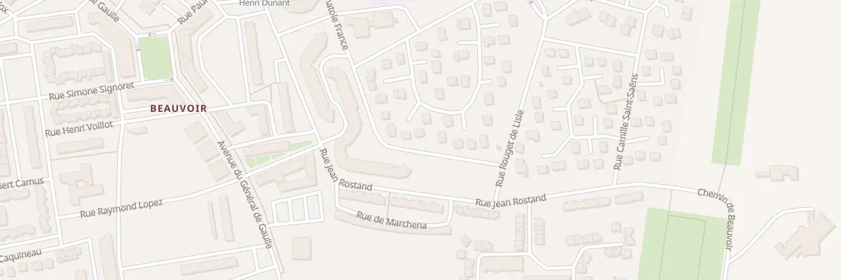 Plan du 21 Rue Georges Bizet à Châteaudun