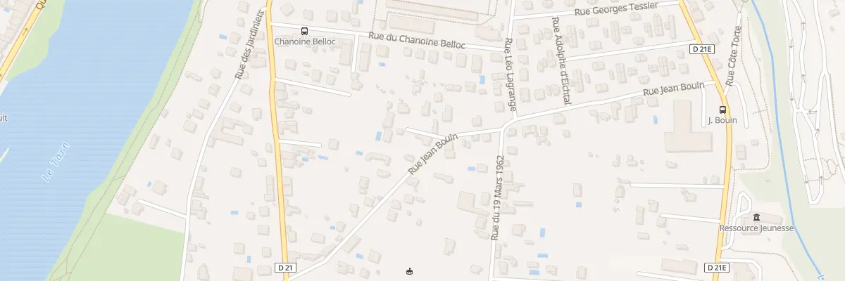 Plan du 26 Rue Jean Bouin à Montauban