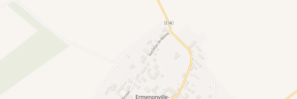 Plan du 5 Rue Jéhan de Beauce à Ermenonville-la-Petite