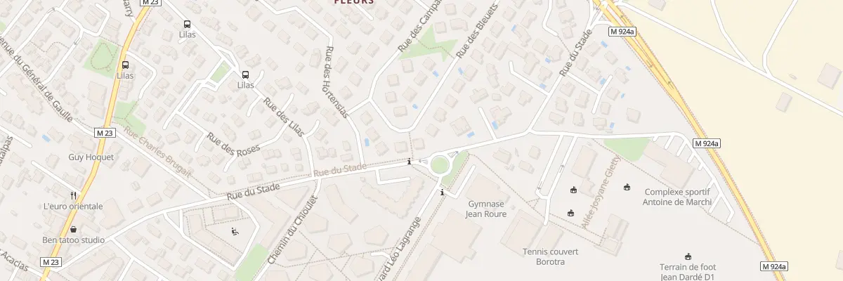 Plan du 10 Rue des Bleuets à Cugnaux