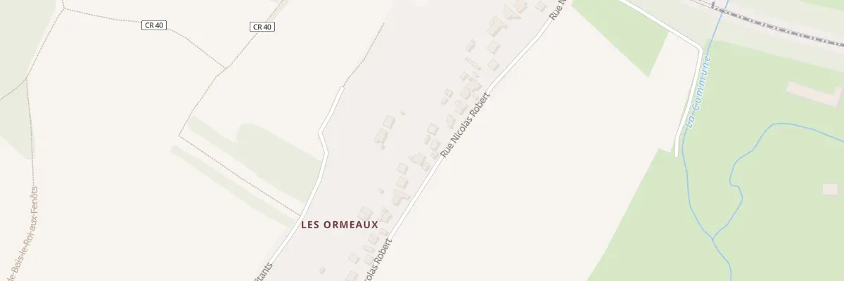 Plan du 105 Rue Nicolas Robert à Vernouillet