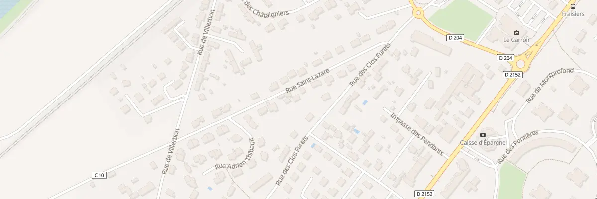 Plan du 22 Rue Saint-lazare à La Chaussée-Saint-Victor