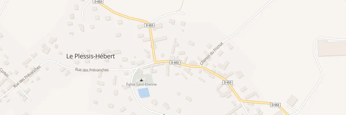 Plan du 3 Rue de la Louvetière au Plessis-Hébert