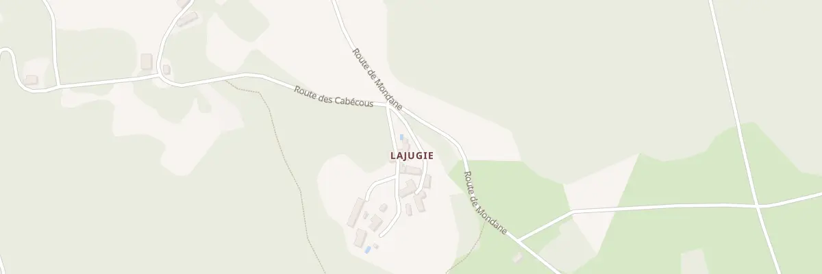 Plan du 181 Lajugie à Sainte-Mondane