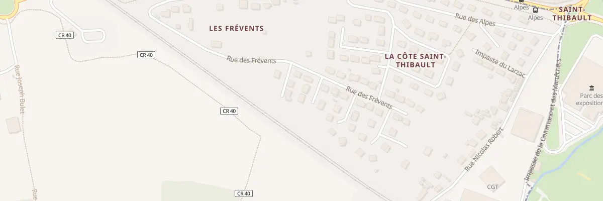 Plan du 4 Imp des Ardennes à Vernouillet