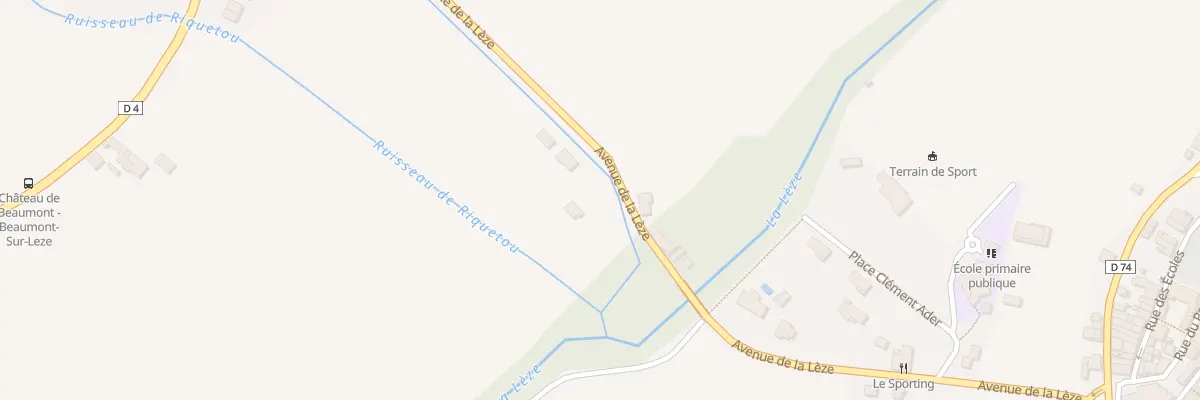 Plan du 40 Brincou à Beaumont-sur-Lèze