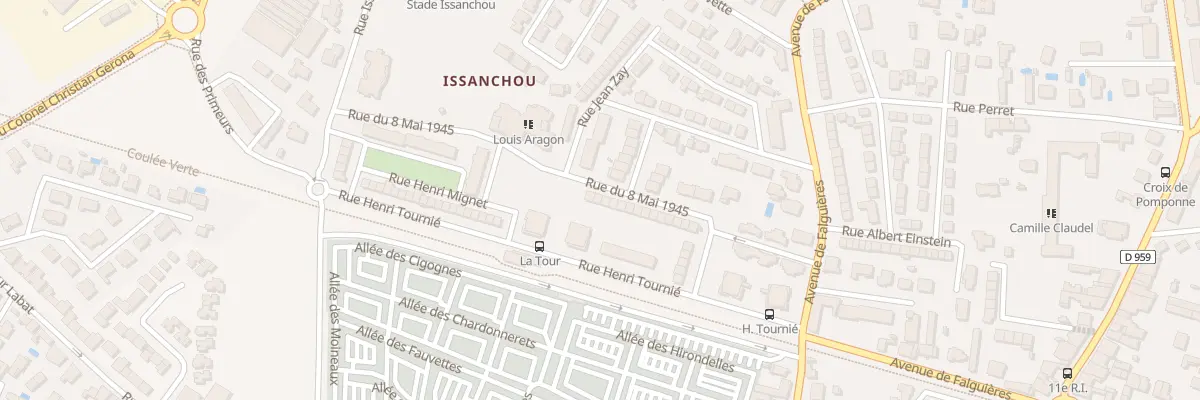 Plan du 25 Rue du 8 Mai 1945 à Montauban