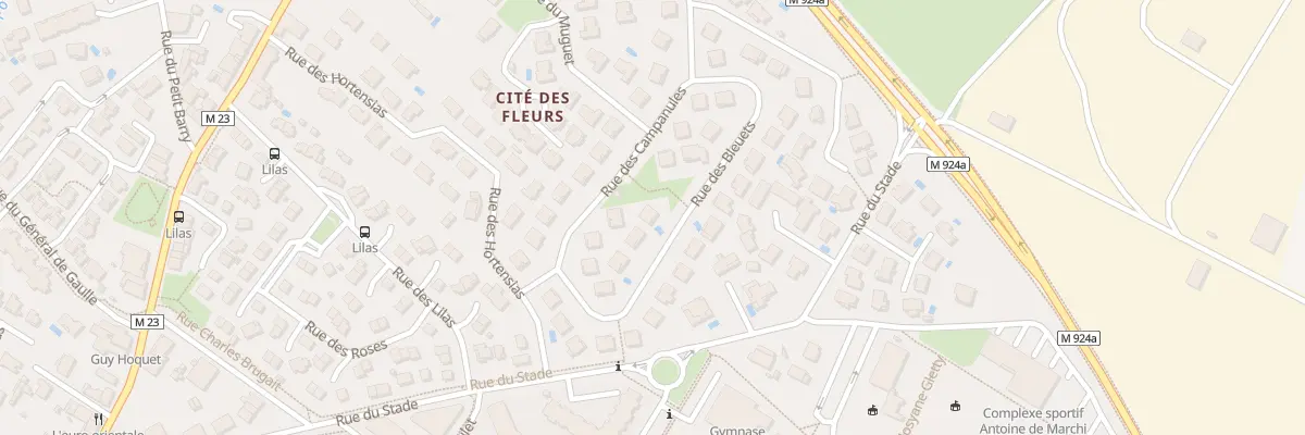 Plan du 7 Rue des Bleuets à Cugnaux