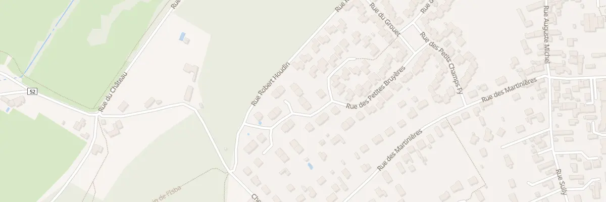 Plan du 21 Rue des Petites Bruyères à Saint-Gervais-la-Forêt