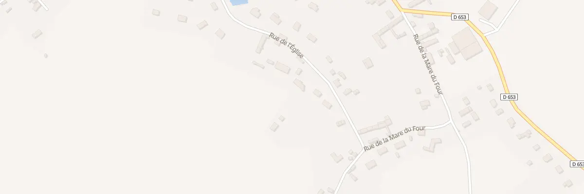 Plan du 20 Rue de l’Eglise au Plessis-Hébert