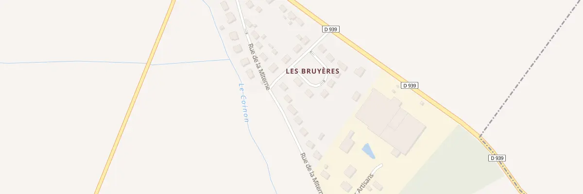 Plan du 17 Rue de la Miterne à Dangers