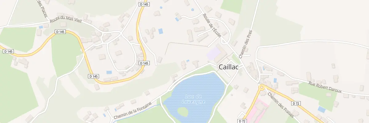 Plan du 6686F Champ Del Cros à Caillac