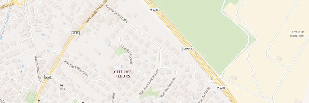 Plan du 21 Rue des Campanules à Cugnaux