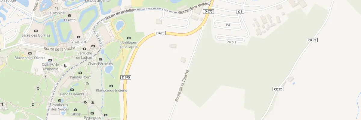 Plan du 6 Rte de la Touche à Seigy