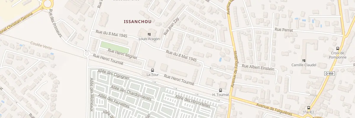 Plan du 19 Rue du 8 Mai 1945 à Montauban