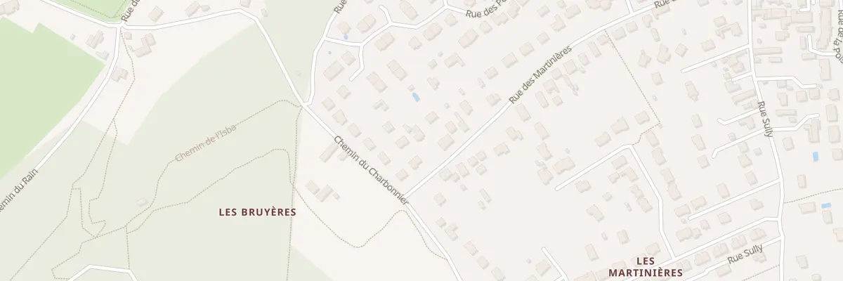 Plan du 46 Rue des Martinières à Saint-Gervais-la-Forêt