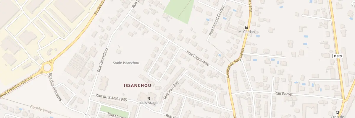 Plan du 157 Rue Lagravette à Montauban