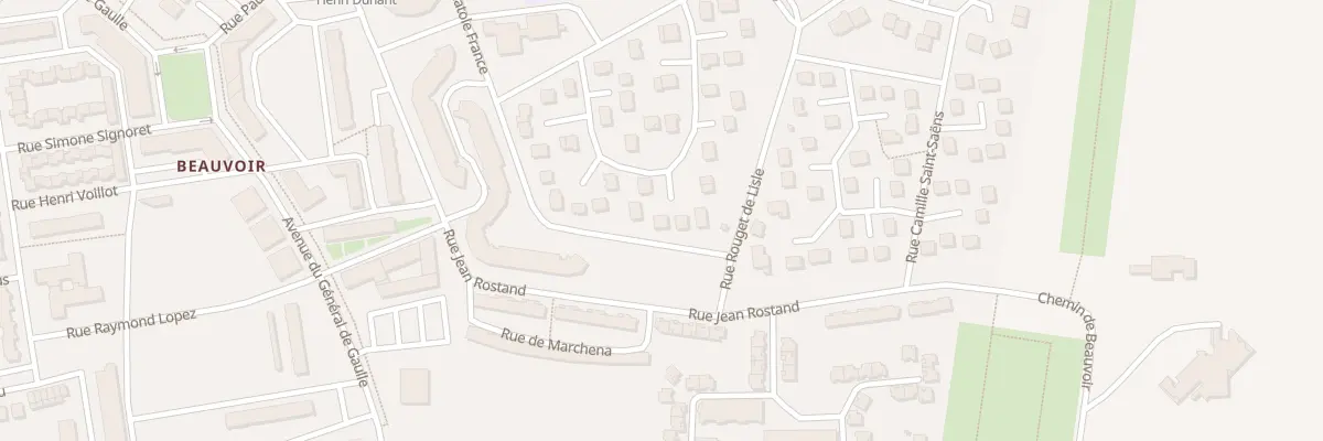 Plan du 29 Rue Georges Bizet à Châteaudun