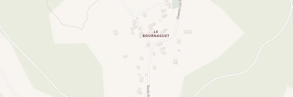 Plan du 455 Rte du Bournaguet à Trespoux-Rassiels