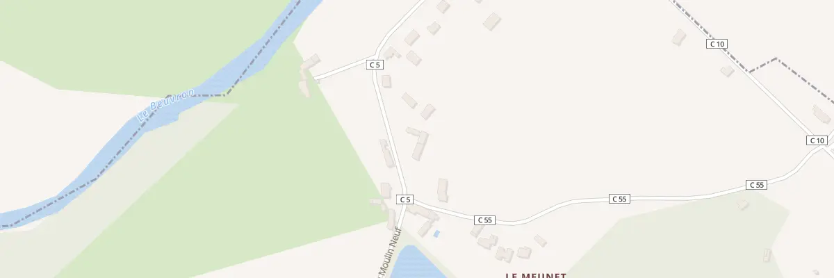 Plan du 28 Rue du Moulin Neuf à Chitenay
