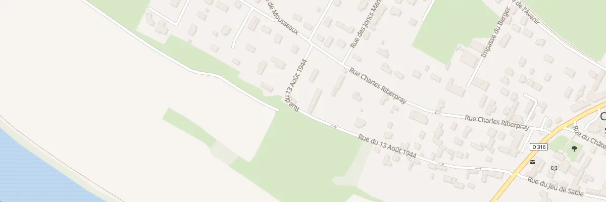 Plan du 31 Rue du 13 Août 1944 à Courcelles-sur-Seine