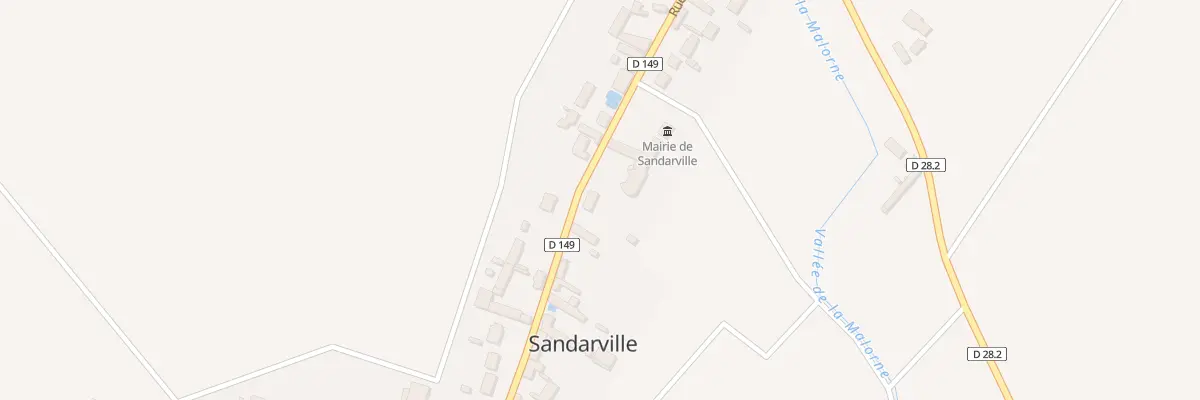 Plan du 21 Rue de l’Arche à Sandarville