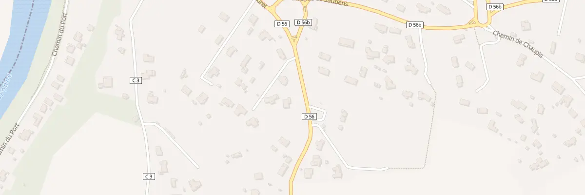Plan du 16 Rte de Muret à Saubens