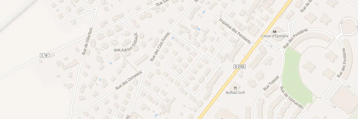 Plan du 25 Rue des Sorbiers à La Chaussée-Saint-Victor