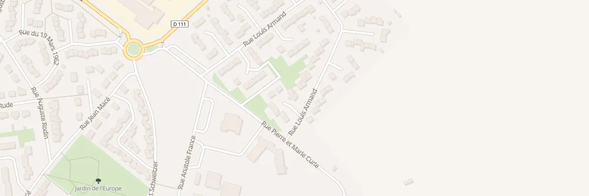 Plan du 83 Rue Louis Armand à Châteaudun