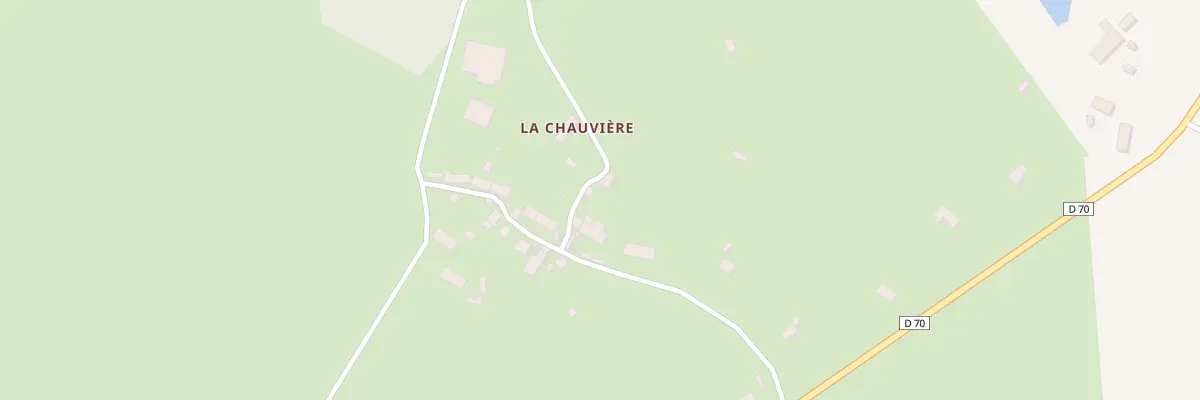 Plan du 10 La Chauvière à Château-Chervix