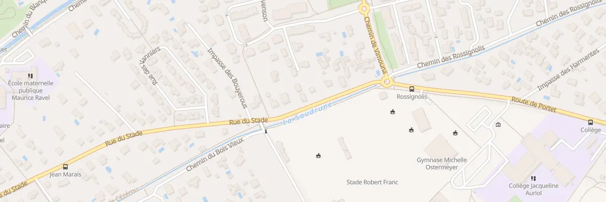 Plan du 39C Rue du Stade à Villeneuve-Tolosane