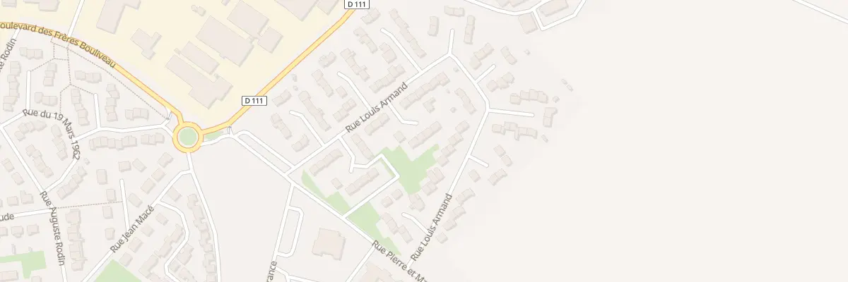 Plan du 35 Rue Louis Armand à Châteaudun