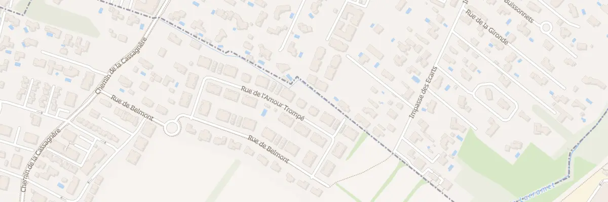 Plan du 17B Rue de l’Amour Trompé à Cugnaux