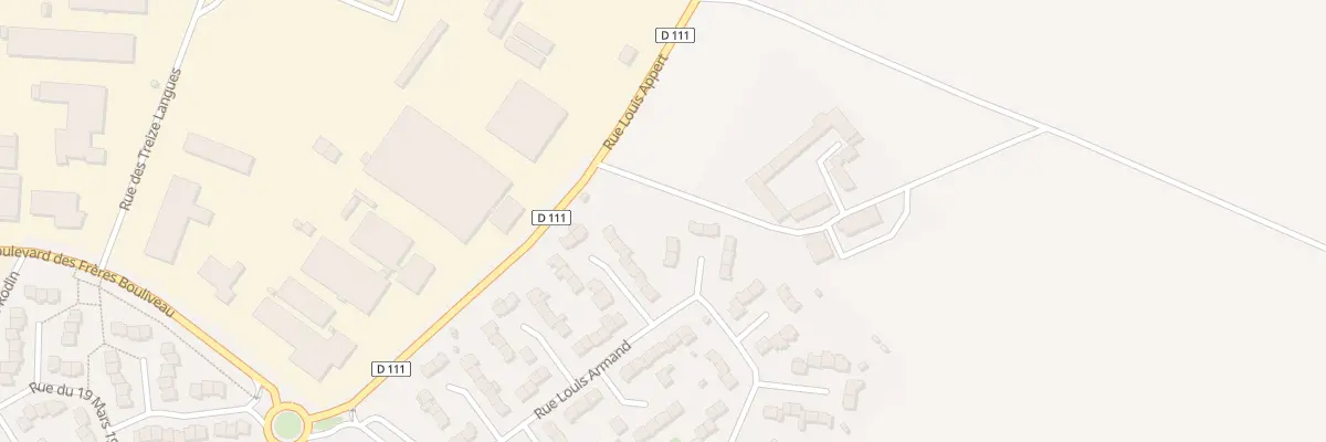 Plan du 94 Rue Louis Armand à Châteaudun
