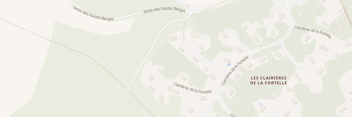 Plan du 49 Clairieres de la Fortelle à Houlbec-Cocherel