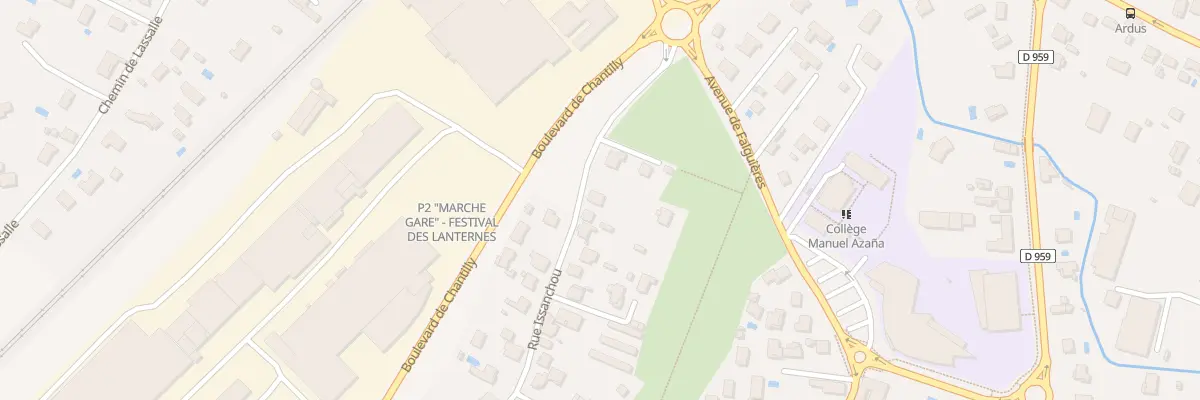 Plan du 960 Rue Issanchou à Montauban