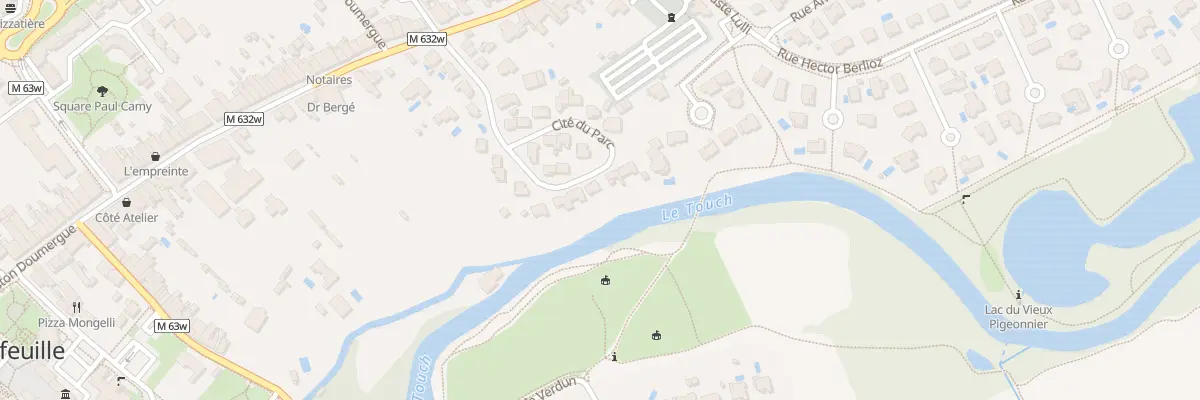 Plan du 16 Cité du Parc à Tournefeuille
