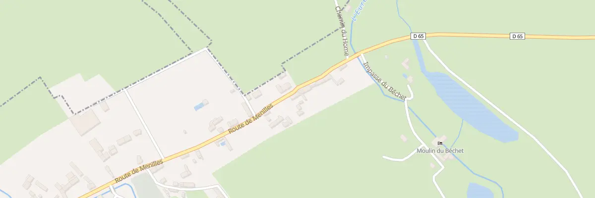 Plan du 26 Rte de Menilles à Croisy-sur-Eure