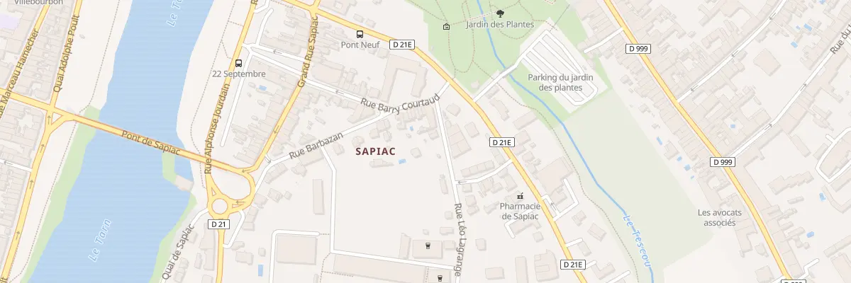 Plan du 38 Rue Léo Lagrange à Montauban