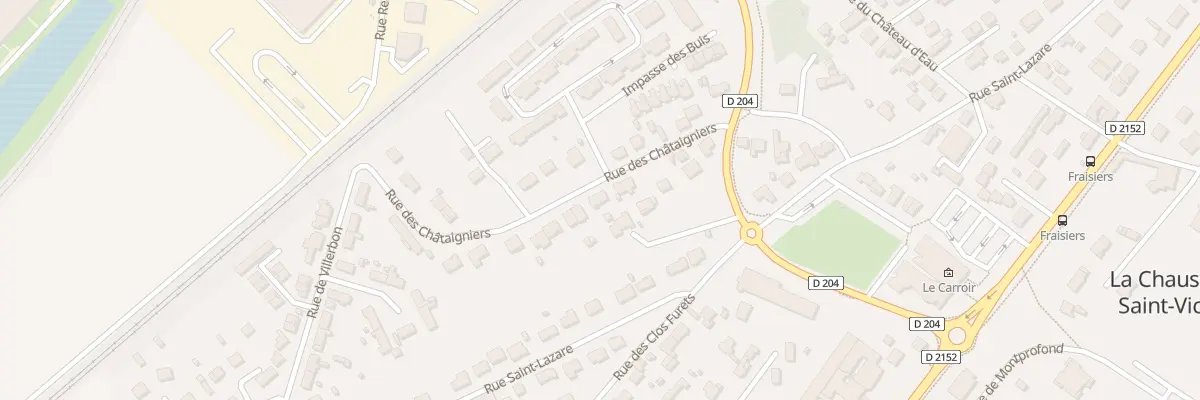 Plan du 10 Rue des Châtaigniers à La Chaussée-Saint-Victor