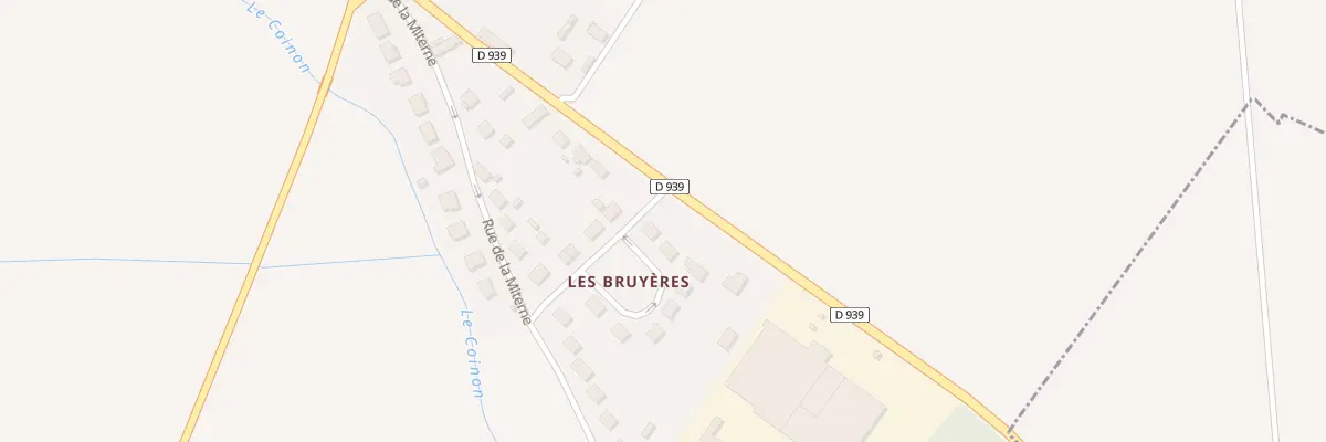 Plan du 1 Pl des Bruyères à Dangers