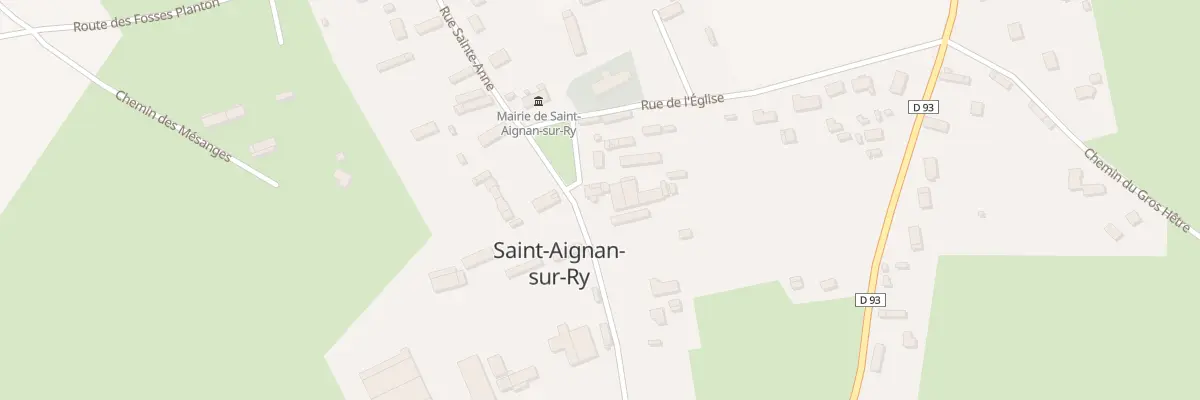 Plan du 237 Rue Sainte Anne à Saint-Aignan-sur-Ry