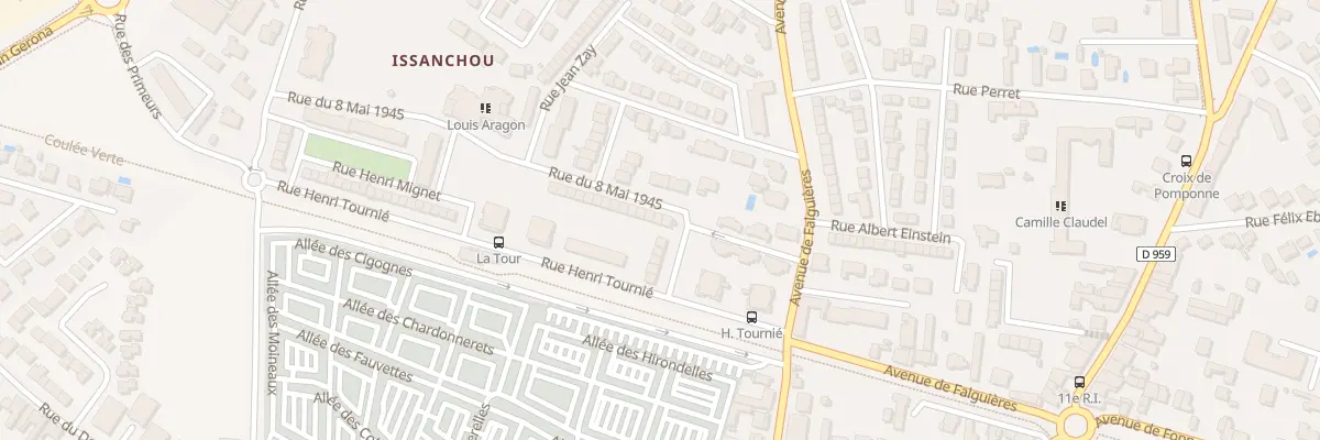 Plan du 3 Rue du 8 Mai 1945 à Montauban