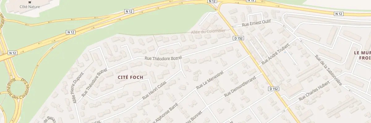 Plan du 26 Rue Theodore Botrel à Dreux