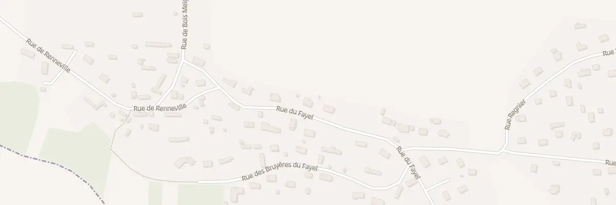 Plan du 13 Rue du Fayel à Vandrimare