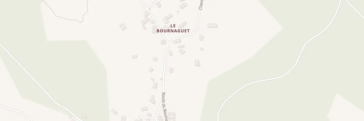 Plan du 390 Rte du Bournaguet à Trespoux-Rassiels
