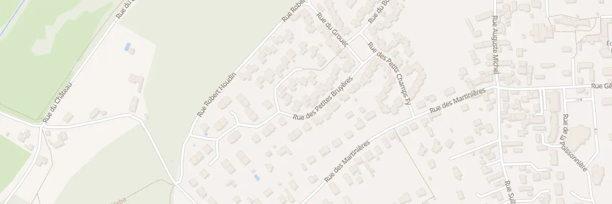 Plan du 13 Rue des Petites Bruyères à Saint-Gervais-la-Forêt