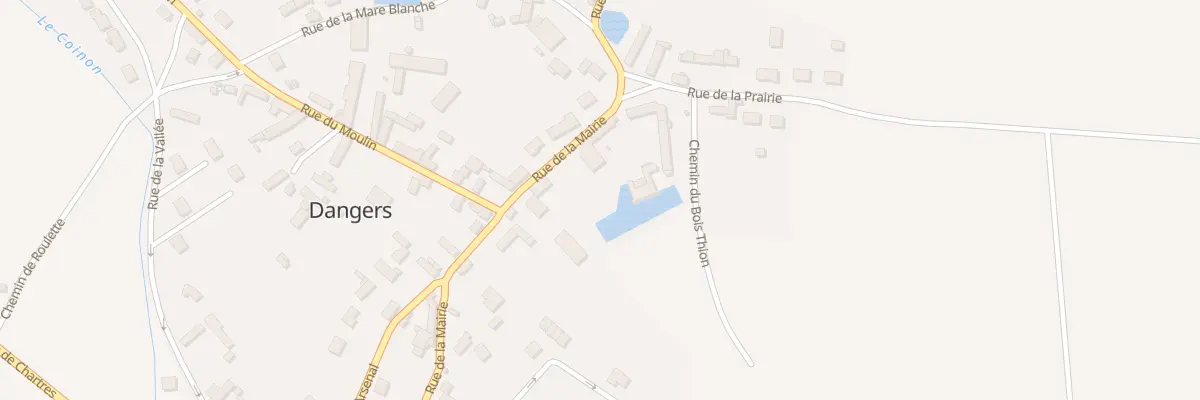 Plan du 24T Rue de la Mairie à Dangers