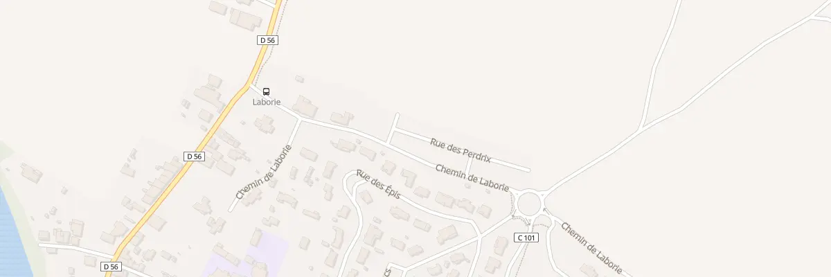Plan du 25 Rue des Perdrix à Saubens