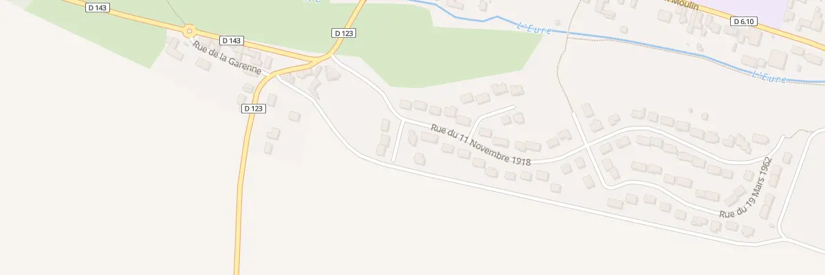 Plan du 4 Rue du Onze Novembre 1918 à Saint-Georges-sur-Eure